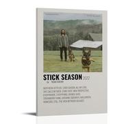 DXLFHG Stick Season - Poster decorativo da parete con Noah Kahan, moderno, impermeabile, decorazione per la casa, ottimo ricordo per anniversari e compleanni, stile cornice, 40 x 60 cm
