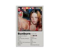 DXLFHG Sunburn Dominic Fike - Poster moderno impermeabile da parete, decorazione unica per la casa, ottimo ricordo per anniversari e compleanni, stile senza cornice, 40 x 60 cm