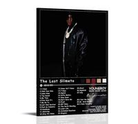 DXLFHG The Last Slimeto YoungBoy Never Broke Again - Poster moderno impermeabile da parete, decorazione unica per la casa, ottimo ricordo per anniversari e compleanni, stile cornice, 50 x 75 cm