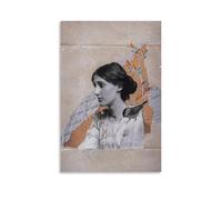 DXLFHG Virginia Woolf - Poster moderno impermeabile da parete, decorazione unica per la casa, ottimo ricordo per anniversari e compleanni, stile senza cornice, 30 x 45 cm
