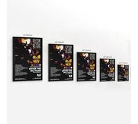 DXLFHG Wu-Tang Clan Enter The Wu-Tang, poster moderno impermeabile, decorazione da parete, decorazione unica per la casa, ottimo ricordo per anniversari e compleanni, stile cornice, 40 x 60 cm