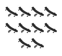 Dxoniislh 10X Poggiaspalla per Violino per Dimensioni 4/4-3/4 con Piedini Pieghevoli e Regolabili nel Altezza, Incluso un Silenziatore per Violino