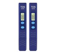 Dxoniislh 2 tester TDS elettronico, con intervallo di misurazione 0-9990 PPM, penna digitale per test dell'acqua per agricoltura, acquari