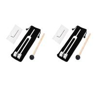 Dxoniislh 2X Diapason Bioacustico Ponderato Con per Terapia Diapason Con Cursore Acustico 128 Hz
