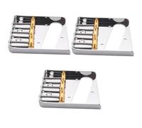 Dxoniislh 3X Cromato 3 Copper Sedia Porta Posacenere per TELE Electric Guitar