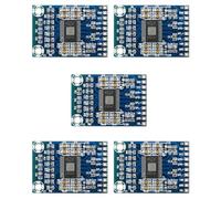 Dxoniislh 5X TPA3116D2 Mini Digital Power Audio Stereo Amplificatore Board, Dual Channel 50W DC 12-24V Ampli AMP Amplificare Modulo