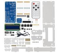 Dxoniislh DC 5V Codice Morse Decoder Infrarossi Kit Elettronico FAI DA TE Esperimento Scienza Divertente Circuito con Shell