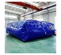 DXQxue Serbatoio dell'Acqua for Camper Pieghevole Extra Large da 1 Pezzo - Sacca di stoccaggio dell'Acqua Portatile for Agricoltura, Esterno, Uso Edile(190L/50Gal/1x0.7x0.27m)
