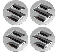 DXTYHB 4 Pezzi Auto Coprimozzi per Suzuki Grand Vitara 2012-2015, Car Centrale Coprimozzi Tappi Copertura Mozzo Coprimozzi Auto Centro Tappo Trim Emblema,A-54mm
