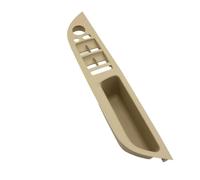 DXURFIPG Maniglie Porta Interna per B&MW Serie 5 E60 E61 2006-2010 51416983703 Interni Auto Maniglia Porta Interna Copertura Bracciolo Interruttore Alzacristalli Pannello Trim(Beige,RHD)