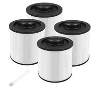 DXVC6910 - Filtro a cartuccia per aspirapolvere Dewalt Wet/Dry da 6-16 galloni DXV06P DXVC6910 DXV09P DXV10P DXV10PL DXV10SA DXV12P DXV14P DXV16P, filtro di ricambio lavabile e riutilizzabile, ad alta