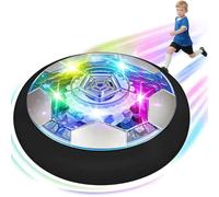 DxxD Pallone Calcio Fluttuante, Giochi Bambini, Palla da Casa Ricaricabile con Luci LED, Giocattoli Bambino 4 5 6 7 8 9 10 Anni Maschio Regalo, Hover Soccer Football, Compleanno Natale Regali Bimbi