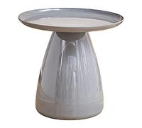 DXYDZSWD Tavolino laterale for divano, tavolino angolare in PET di lusso Nordic Light, tavolino da salotto piccolo, sgabello contenitore/comodino (50x45 cm)(C)