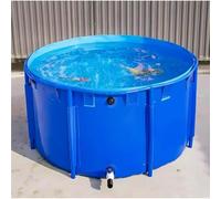 DXYQXL Piscina fuori terra con supporto e valvola di scarico, perfetta per l'allevamento ittico, il nuoto all'aperto, il divertimento in cortile, materiale durevole, facile installazione, uso