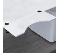 DXYQXL Vassoio allungabile da scrivania ergonomico, vassoio per tastiera pieghevole a 90°, design impermeabile e resistente all'usura per ufficio, computer e oggetti