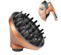 Dxyue Accessorio diffusore per Dyson Airwrap Styler HS01 HS05, per trasformare lo styler in un asciugacapelli(Oro)