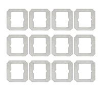 Dxyue Confezione da 12 panni di ricambio per aspirapolvere ECOVACS Winbot Mini Robot Parte n. W-CC02-0012