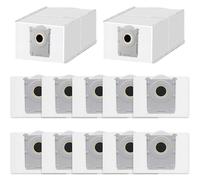 Dxyue Confezione da 12 sacchetti di ricambio per Ecovacs Deebot X9 Pro Omni/X9 pro/T80 Pro Omni/T80 Omni/X8/X8 Pro Omni/T50/T50 Pro/T50 Max Pro Omni