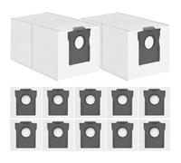 Dxyue Confezione da 12 sacchetti di ricambio per Mova E30 Ultra / Z50 Ultra / V50 Ultra per Dreame L10s Pro Ultra Heat/ L10s Ultra Gen 2/ X30/ X40/ X50 Ultra Complete/ X40/ X50 Master