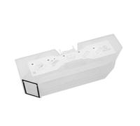 Dxyue Contenitore per la polvere, parti di ricambio per aspirapolvere Roborock QRevo Curv/QRevo Edge/Qrevo S5V/Qrevo Edge S5A/Qrevo Curv S5X, contenitore per la raccolta dei rifiuti