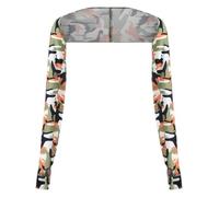DXZXDJIU Manicotti in Seta di Ghiaccio UltraSottili for la Protezione Solare - Guanti Lunghi Traspiranti con Protezione UV for Sport all'Aria Aperta - Unisex(B06)