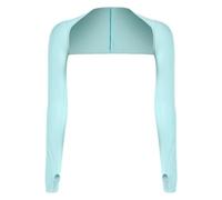 DXZXDJIU Manicotti in Seta di Ghiaccio UltraSottili for la Protezione Solare - Guanti Lunghi Traspiranti con Protezione UV for Sport all'Aria Aperta - Unisex(A04)