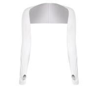 DXZXDJIU Manicotti in Seta di Ghiaccio UltraSottili for la Protezione Solare - Guanti Lunghi Traspiranti con Protezione UV for Sport all'Aria Aperta - Unisex(A03)