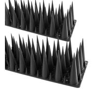 DY.2ten Dissuasori per Piccioni, 3,0 M (30 cm, 10 Pezzi), Dissuasore per Piccioni Plastica, 4 File di Spuntoni, per Balcone, Davanzali, Tetti, Terrazza, Finestra, Gatti.