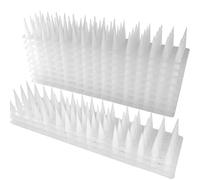 DY.2ten Dissuasori per Piccioni, 3,6 M (30 cm, 12 Pezzi), Dissuasore per Piccioni Plastica, Spuntoni per Piccioni, per Balcone, Davanzali, Tetti, Terrazza, Finestra, Gatti.