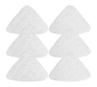Dyaucwpo 6 Pezzi Panno Ricambio Scopa Vapore, Panni di Ricambio per Scopa a Vapore Compatibili con Vileda Steam e Vileda Steam PLUS, Lavabile in Lavatrice, Ricambio per Pulitore a Vapore in Microfibra