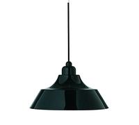 Dyberg Larsen 6124 - Lampada a sospensione Memento, colore nero, top nero, vite Edison E27, 70W