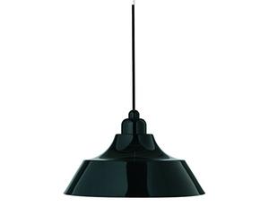 Dyberg Larsen 6124 - Lampada a sospensione Memento, colore nero, top nero, vite Edison E27, 70W