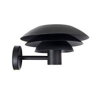 Dyberg Larsen applique da esterno DL25 nero Ø 25cm Dyberg Larsen