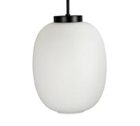 Dyberg Larsen DL39 sospens Ø25cm bianco opale/nero Dyberg Larsen
