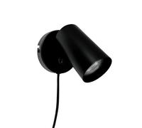 Dyberg Larsen Modern Spot con Interruttore e Cavo Nero