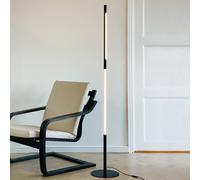 Dyberg Larsen Piantana LED Vagner, nero, altezza 150 cm Dyberg Larsen