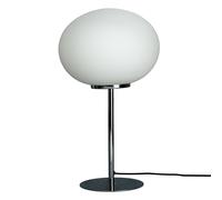 Dyberg Larsen Queen lampada da tavolo telaio cromo Dyberg Larsen