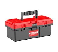 Dybnuhoc Cassetta portautensili portatile, con manico resistente, facile accesso, cassetta degli attrezzi fai da te, per casa, ufficio, officina, garage, veicoli, viaggi