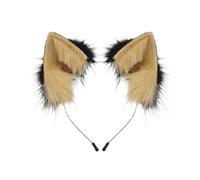 Dybnuhoc Cerchietto da donna con orecchie di gatto, imbottito, per feste, cosplay, per donne, ragazze, studenti, giovani adulti, creatori di contenuti, feste in costume di Halloween, festival