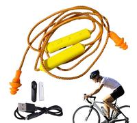 Dybnuhoc Cuffie auricolari per lavoro, con archetto da collo, batteria da 12 ore, impermeabili, con cancellazione del rumore, per magazzini, cantieri, falciatura del prato, protezione 'udito