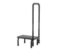 Dybnuhoc Height Adjustable Step Stool, Senior Step Stools, 37,64 × 16,14 pollici Heavy Duty Wide Platformz Build, Stabile Support Design, Steps Stools with Safe Grip Style, Steps for Home Use