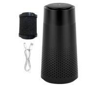 Dybnuhoc Purificatore per auto, purificatore d'aria portatile per auto, elimina gli odori, diffusore di deodorante per ambienti, interni, detergente silenzioso per la casa