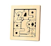 Dybnuhoc Puzzle per bambini, giocattolo educativo con animali e numeri per il pensiero logico, puzzle per la coordinazione occhio-mano per ragazze, asilo, aula, lezioni a casa, sala giochi, viaggi