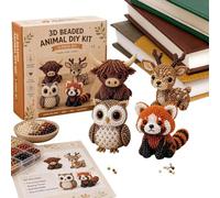 Dybnuhoc Set fai da te con piccole perline 3D, set fai da te con perline 3D, per adulti, principianti, appassionati, , casa, ufficio, scuola, dormitorio degli studenti