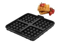 Dybnuhoc Stampo per waffle - Vassoio antiaderente per friggitrice ad aria, resistente al calore, per alimenti, pancake, torte, casa, cucina, appartamento, dormitorio