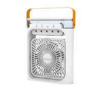 Dybnuhoc Ventilatore nebulizzatore USB ricaricabile silenzioso | Ventilatore da tavolo silenzioso spray per esterni, ufficio, casa, palestra, camera da letto, viaggi, campeggio, picnic