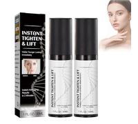 Dyceittdia 2pcs Instant Face Lift Serum, Essenza Rassodante e Liftante istantanea per il viso, Riduzione delle Rughe, Siero Rassodante e Liftante per il Viso, Essenza illuminante, 2pcs*30ml, serums3