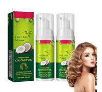 Dyceittdia 2pcs Mousse per lo Styling dei Ricci, Mousse modellante per ricci soffici, Trattamento idratante Schiuma Mousse Styling, Rimbalzatore di ricci, 2pcs*60ml, shampoo