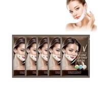 Dyceittdia 5PCS Maschera V-line, Maschera Lifting V-line, Maschera lifting viso V-line, Rassodamento Della Pelle del Viso, Ridurre le Rughe, mask3