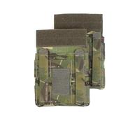 DYCZMALQ Tactical Molle Side Plate Pouch Set, 15,2 x 15,2 cm Piastre Ultralight Multi-Function Bag, Airsoft Caccia Vest Accessori (WL)